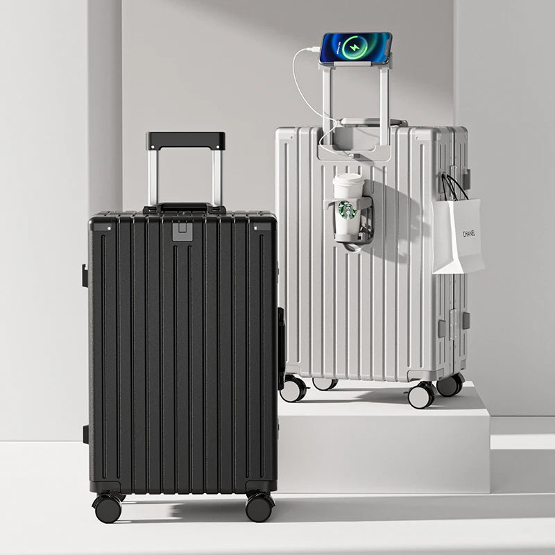 JMT-256522 Lightweight Luggage Set with Spinner Wheels - Durable Travel Suitcases