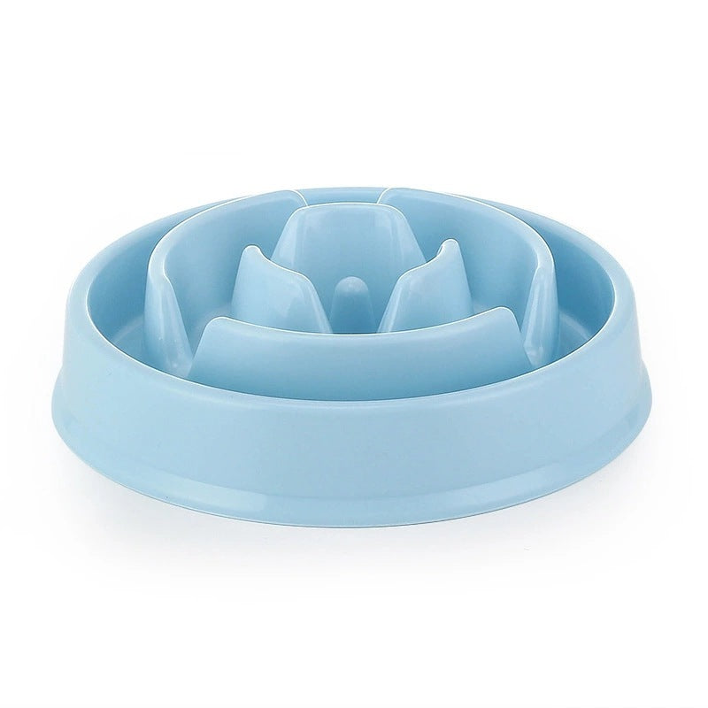 JMT-256650 Anti-Slip, Anti-Flip Dog Bowl in Multiple Colors - Durable Plastic Pet Tableware