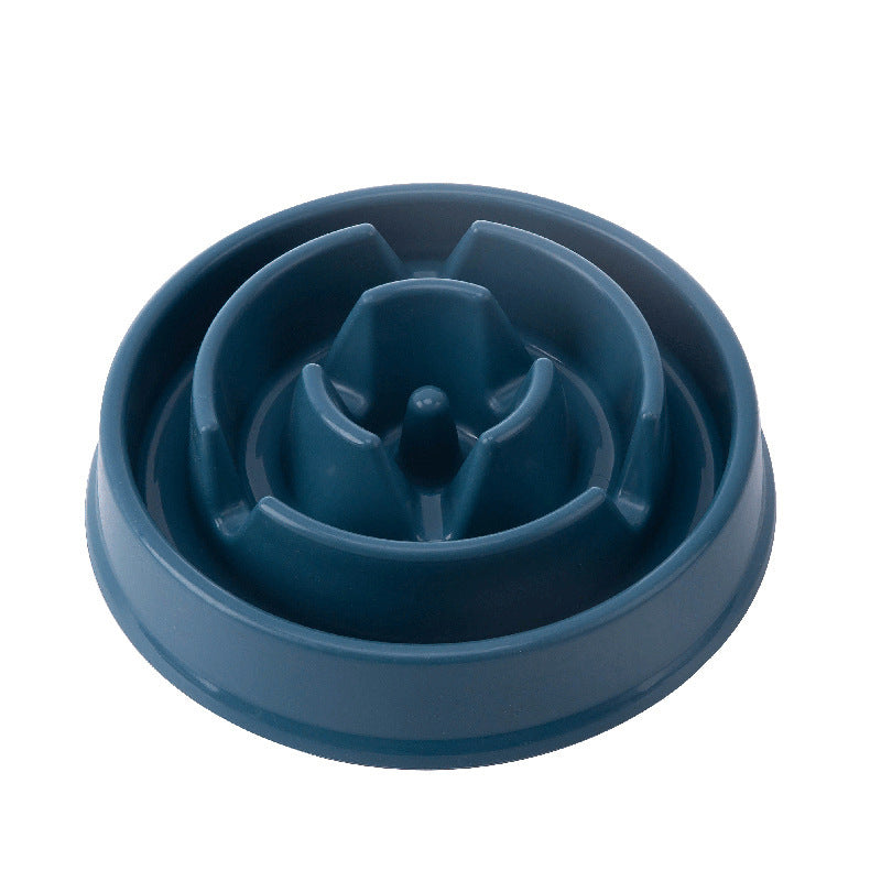 JMT-256650 Anti-Slip, Anti-Flip Dog Bowl in Multiple Colors - Durable Plastic Pet Tableware