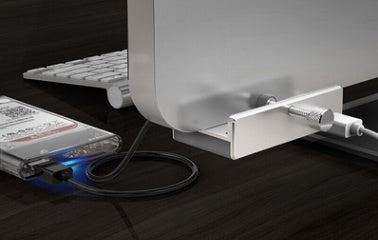 JMT-256650 USB 3.0 4-Port Snap-On Hub and Splitter for Notebook Computers