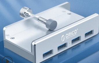 JMT-256650 USB 3.0 4-Port Snap-On Hub and Splitter for Notebook Computers