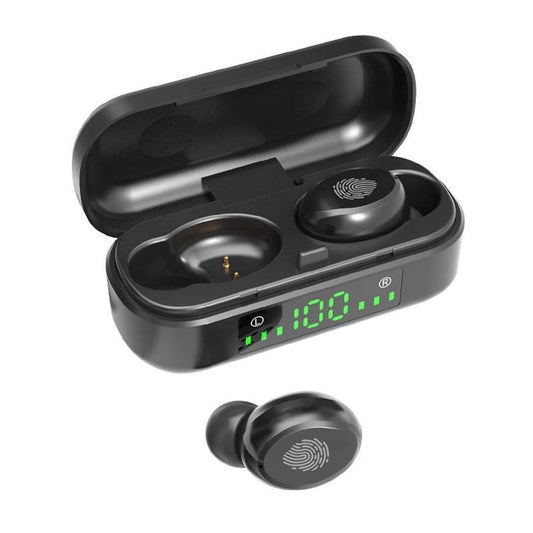 JMT-256778 Touch Digital Display Bluetooth Headset with Stereo Sound and Multipoint Connection