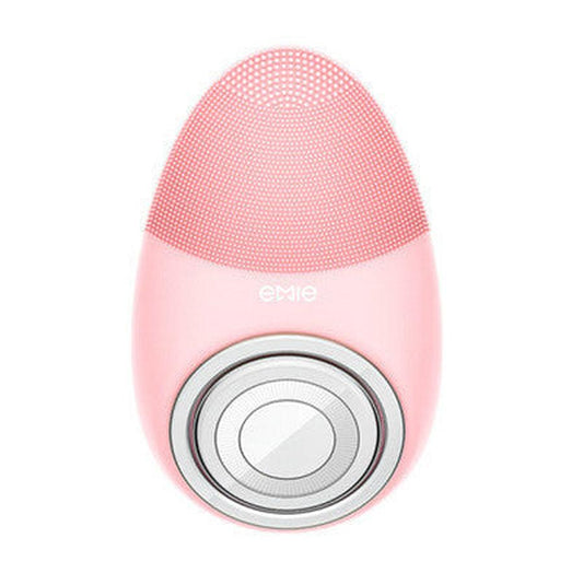 JMT-257034 Deep Cleansing Facial Brush with Heating & Red Light Therapy, 7 Modes, Waterproof Silicone Design