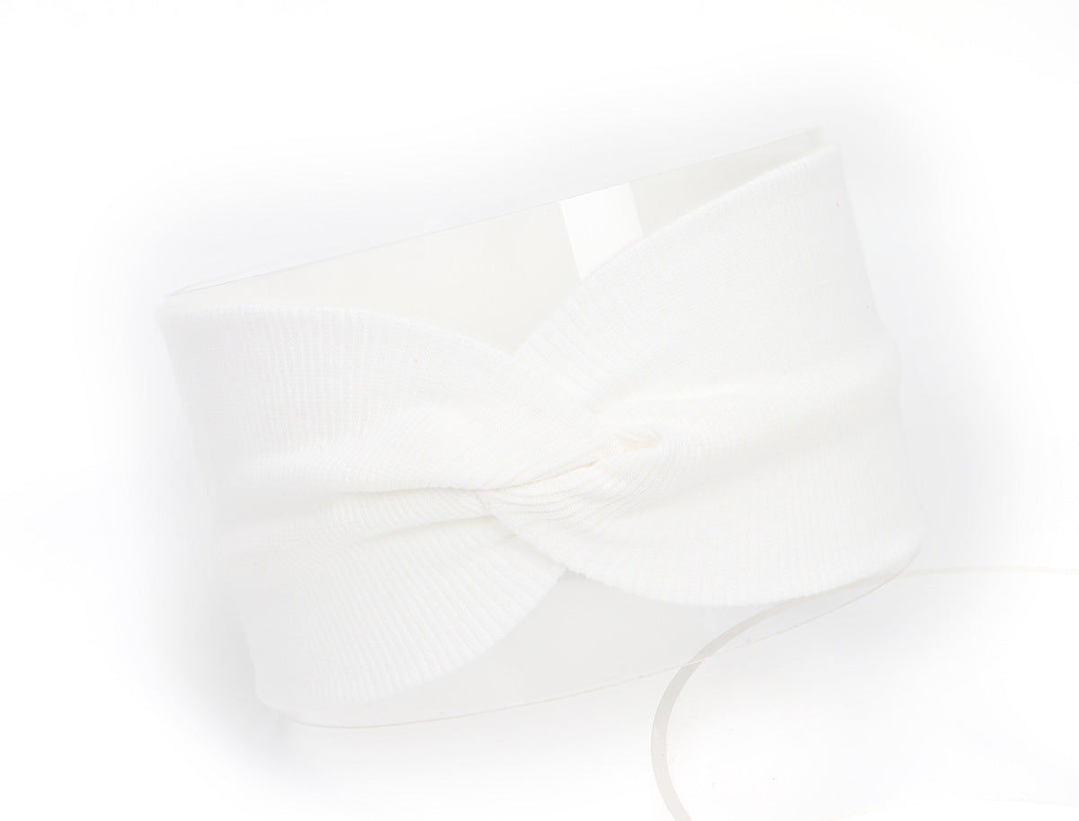 JMT-257162 Children's Cotton Knitted Elastic Headband for Everyday Wear
