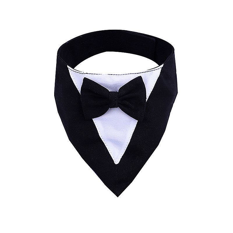 JMT-257290 Sky Blue Velcro Triangle Pet Saliva Towel - Cotton Polyester for Dogs, Available in XS, S, M, L