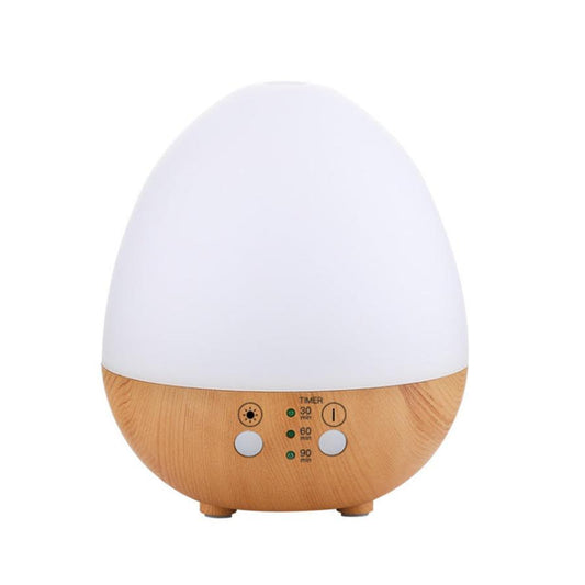 JMT-257290 Wood Grain Aroma Diffuser with Colorful Night Light and Humidifying Function