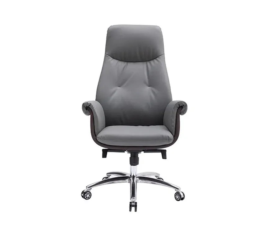JMT-257546 Ergonomic PU Leather Executive Swivel Office Chair with Luxury Design and Comfort Features