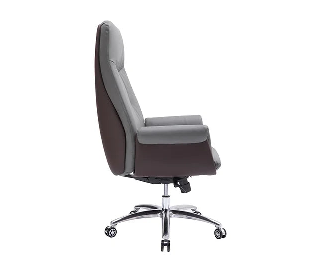 JMT-257546 Ergonomic PU Leather Executive Swivel Office Chair with Luxury Design and Comfort Features