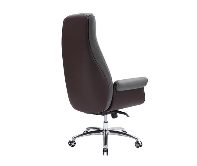 JMT-257546 Ergonomic PU Leather Executive Swivel Office Chair with Luxury Design and Comfort Features