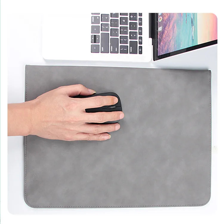 JMT-257610 Luxury PU Leather Laptop Bag Briefcase for 11-15 Inch Devices - Shockproof Design for Macbook, Huawei, Lenovo
