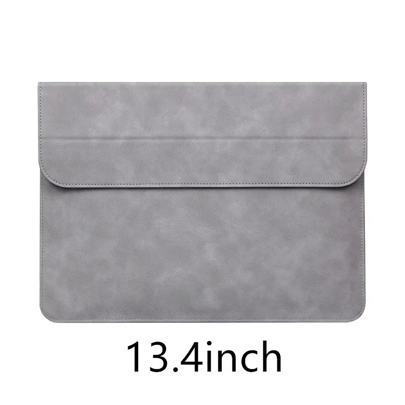 JMT-257610 Luxury PU Leather Laptop Bag Briefcase for 11-15 Inch Devices - Shockproof Design for Macbook, Huawei, Lenovo