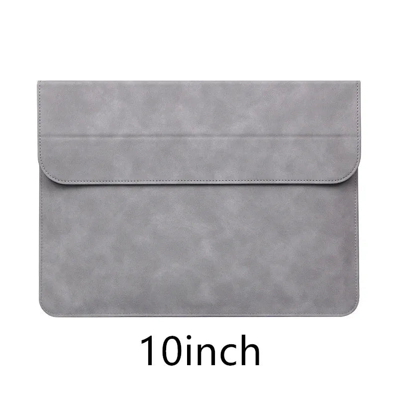 JMT-257610 Luxury PU Leather Laptop Bag Briefcase for 11-15 Inch Devices - Shockproof Design for Macbook, Huawei, Lenovo