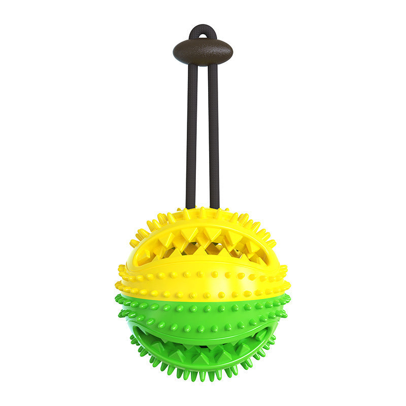 JMT-257930 Dog Corn Molar Stick Chew Toy with Sound and Suction Cup Design for Teeth Cleaning
