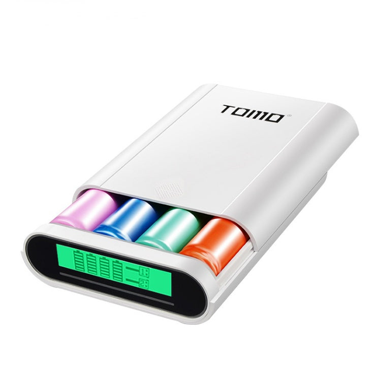 JMT-258122 Portable DIY Power Bank and Charger with LCD Display and Dual Inputs