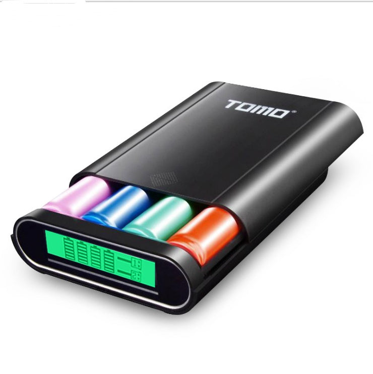 JMT-258122 Portable DIY Power Bank and Charger with LCD Display and Dual Inputs