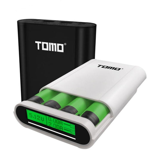 JMT-258122 Portable DIY Power Bank and Charger with LCD Display and Dual Inputs