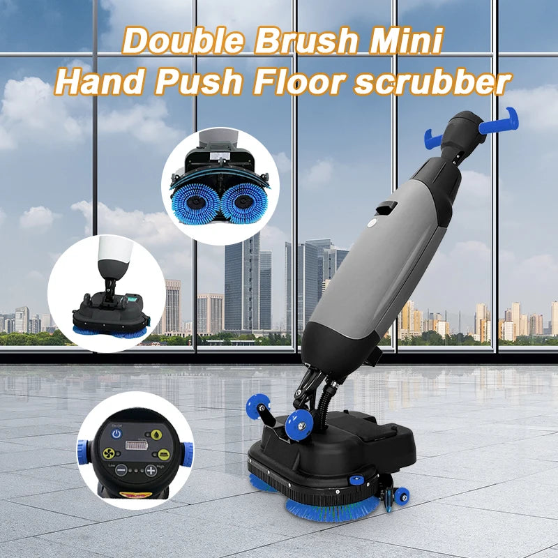 JMT-258250 430mm Brush Disc with Two 8-Foot Brush Discs for Detail and Corner Cleaning