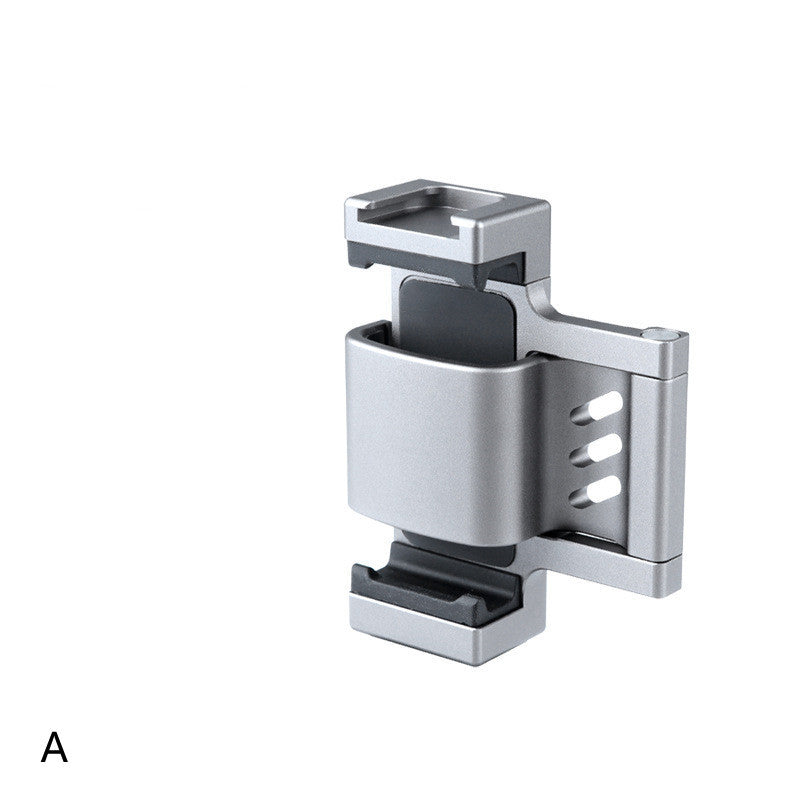 JMT-258314 Dual Cold Boots Expandable Metal Clip for Osmo Pocket 2 with Tripod Connection