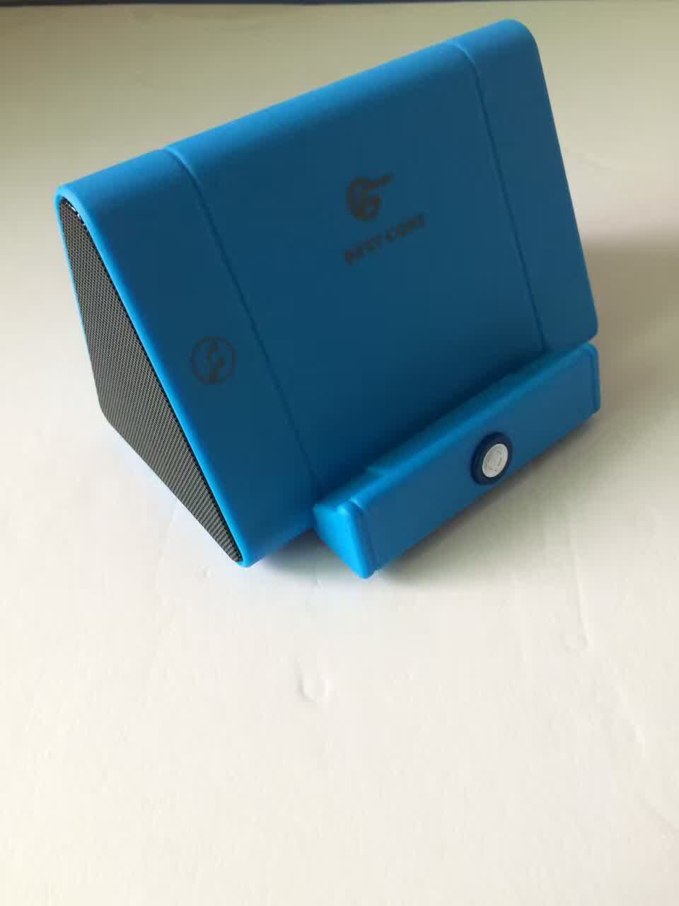 JMT-258762 Mobile Phone Stand with Speaker - 3W Output, 5-6 Hours Playtime, Compact Design
