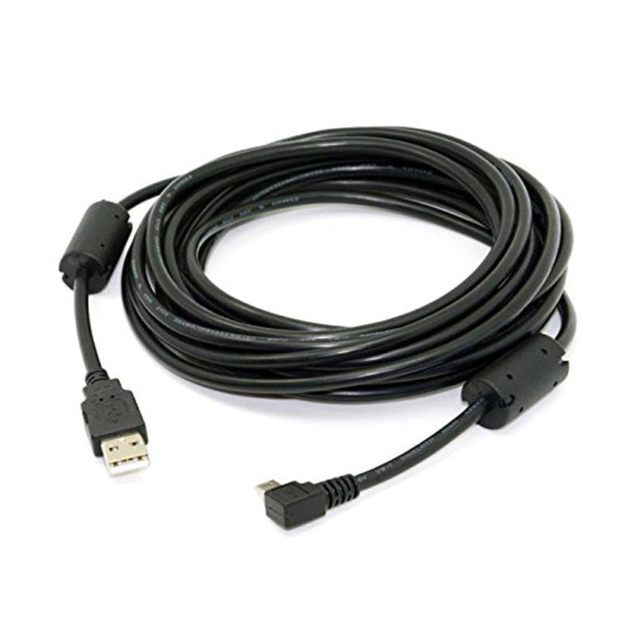 JMT-258954 Mini USB Male to USB 2.0 Male Data Cable, 1m, Black, Plastic Material