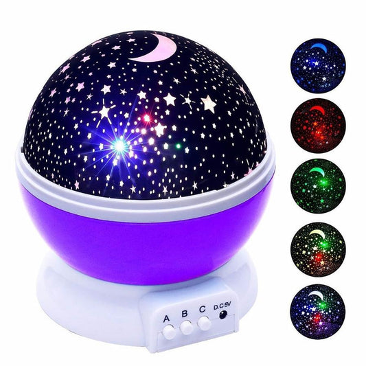 JMT-259914 Starry Sky Projector Lamp with 12 Constellations – Multi-Color LED Night Light for Romantic Atmosphere