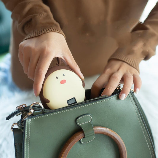 JMT-260106 Double-Sided Hand Warmer Power Bank with Temperature Control and 10000mAh Battery