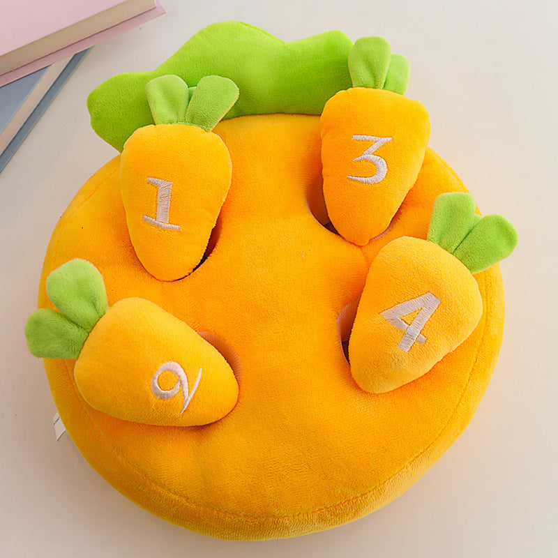 JMT-261066 Interactive Plush Strawberry Snuffle Mat for Dogs, Bunnies, and Guinea Pigs - Engage and Entertain