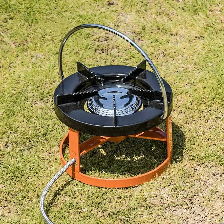 JMT-261130 Portable Outdoor Camping Stove with Holder - Lightweight Gas Stove for Easy Transportation