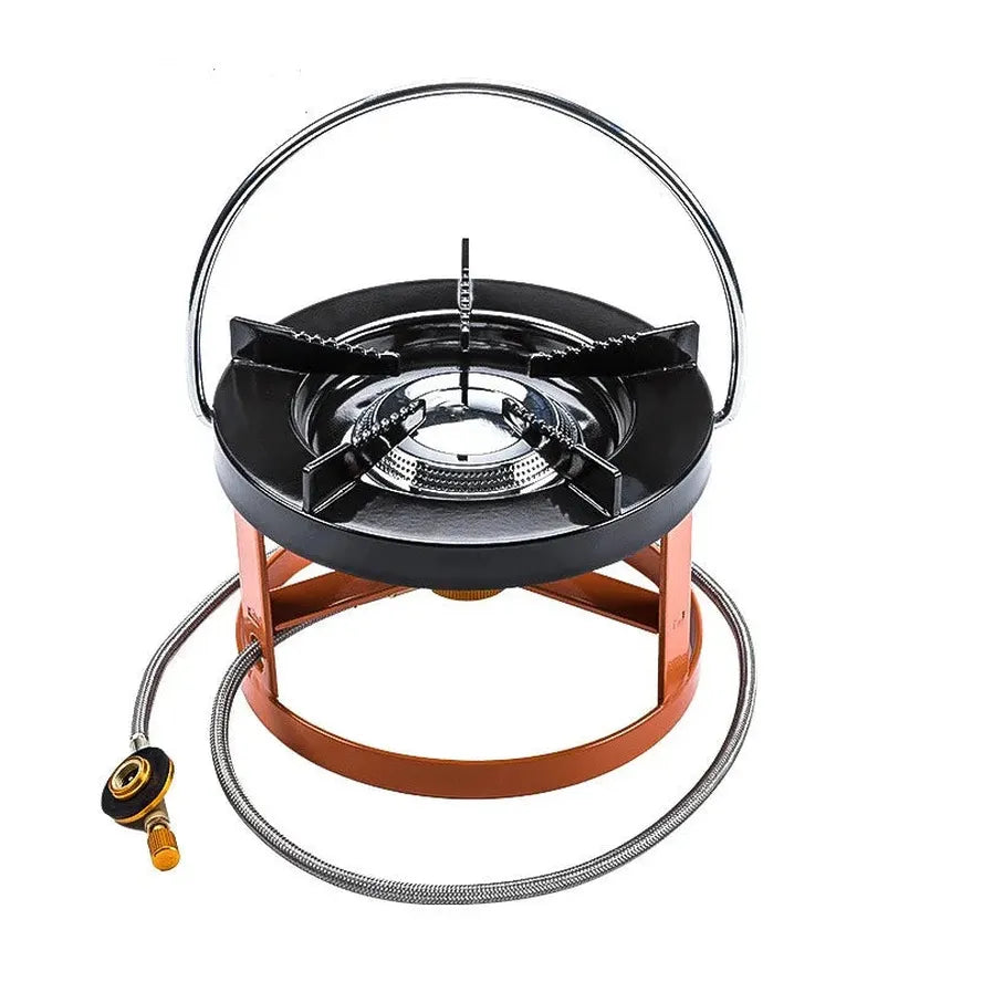 JMT-261130 Portable Outdoor Camping Stove with Holder - Lightweight Gas Stove for Easy Transportation