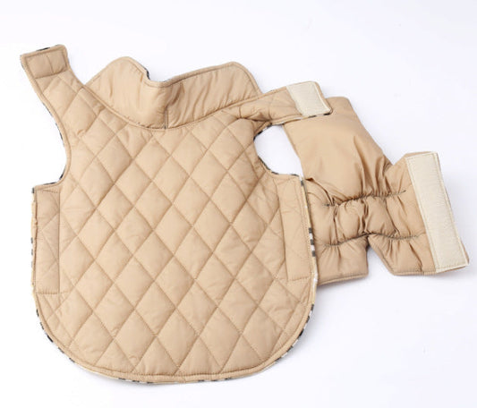 JMT-261706 Waterproof Tartan Dog Jacket Coat for Outdoor Activities - Multiple Sizes Available