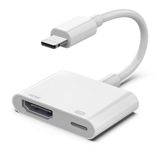 JMT-262026 HDMI Projector Adapter Cable - 1080P Resolution, 0.18m Length, On-Screen Converter in White