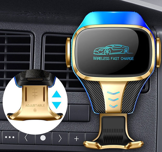 JMT-262090 Automatic Wireless Charging Phone Holder with Magnetic Induction Technology