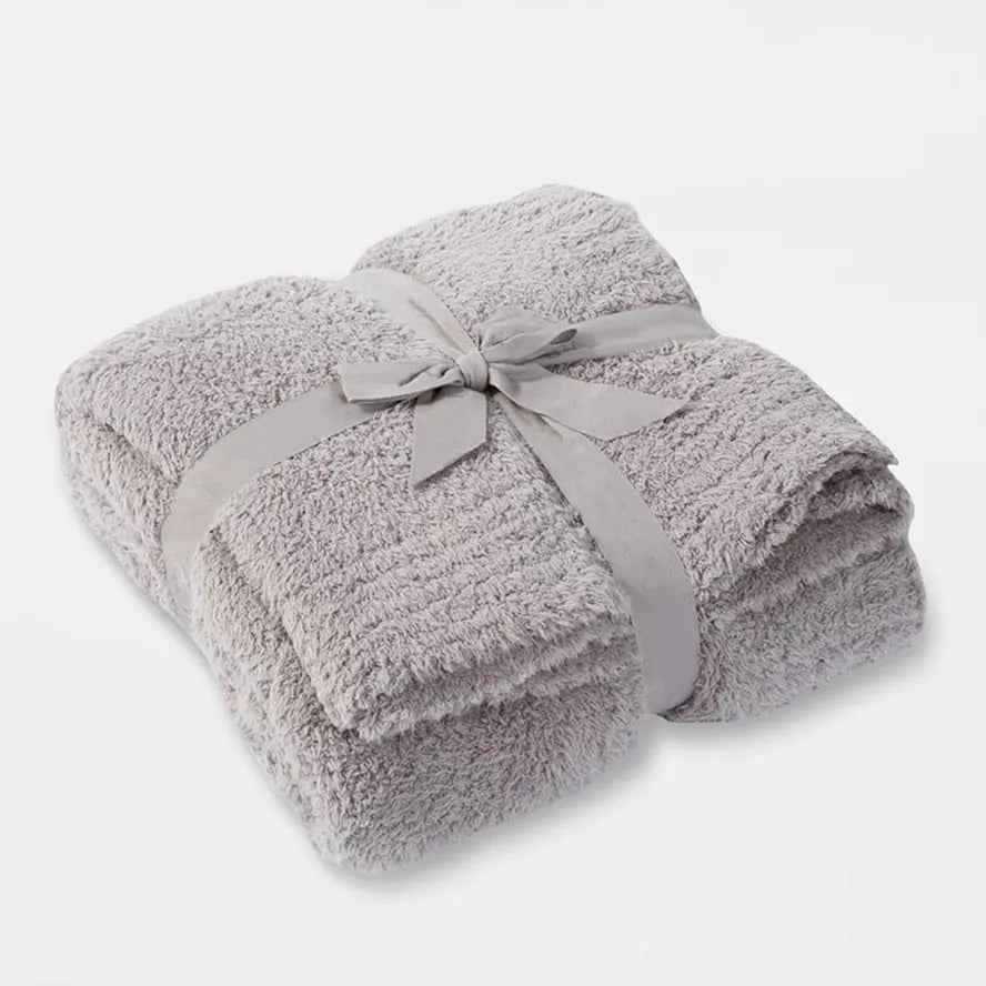 JMT-262154 King Size Waterproof Flannel Sherpa Fleece Blanket for Bedroom and Couch Use