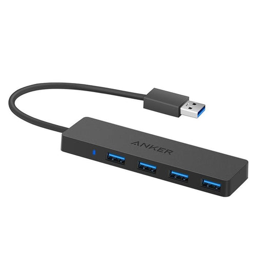 JMT-262410 High-Speed 4-Port USB 3.0 Hub for Laptop Connectivity
