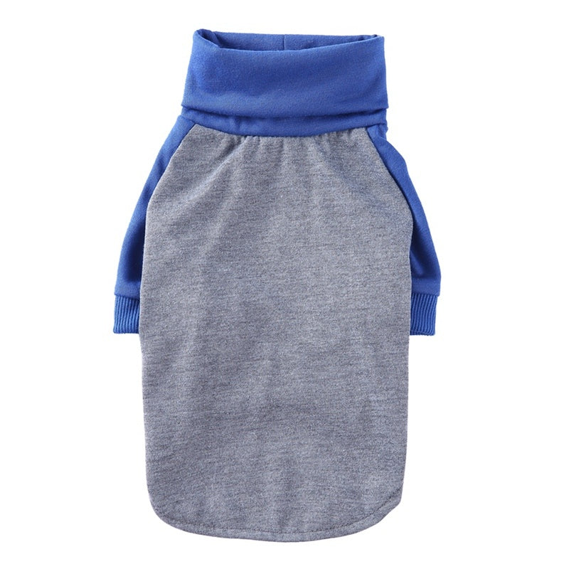 JMT-262858 Striped Turtleneck Pullover Pet Sweatshirt for Dogs in Multiple Sizes