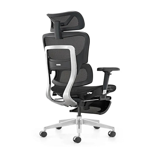 JMT-262986 Ergonomic Adjustable Office Chair with 3D Armrests and Mesh Back Support for Managers