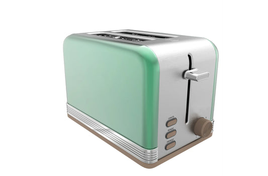 JMT-263050 Stainless Steel 2-Slice Toaster with Defrost Function for Efficient Toasting
