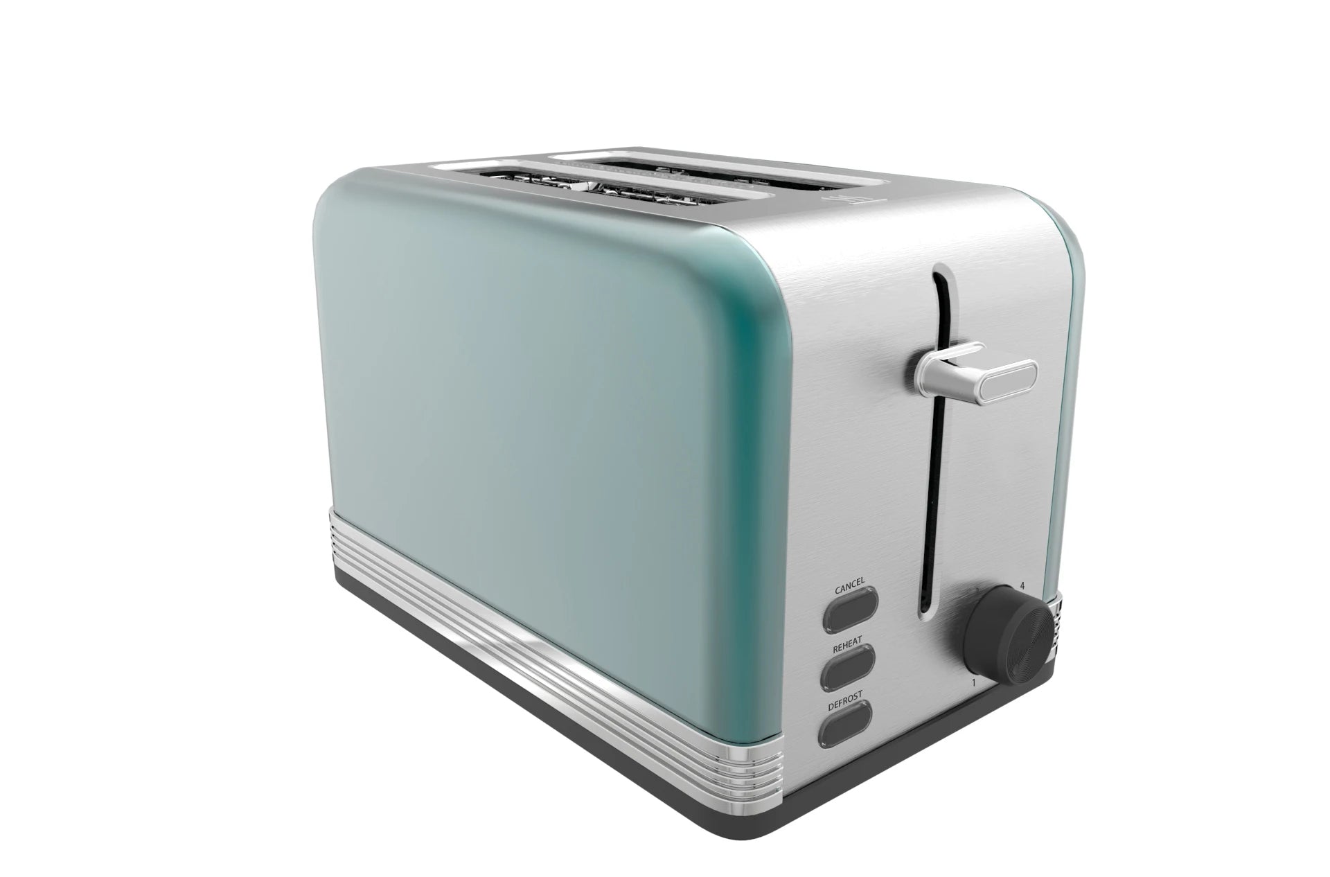 JMT-263050 Stainless Steel 2-Slice Toaster with Defrost Function for Efficient Toasting