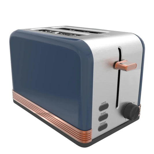 JMT-263050 Stainless Steel 2-Slice Toaster with Defrost Function for Efficient Toasting