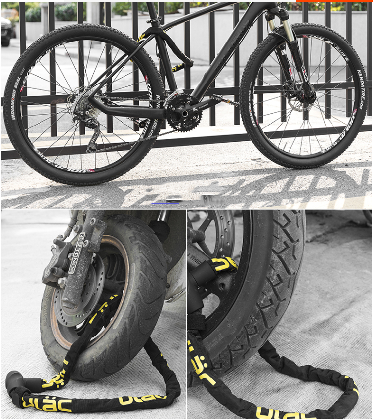 JMT-263306 Heavy-Duty Bicycle Chain Lock for Ultimate Security