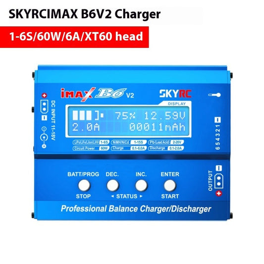 JMT-263562 IMAX B6 V2 Charger Lithium Battery Adapter Cable with Power Supply