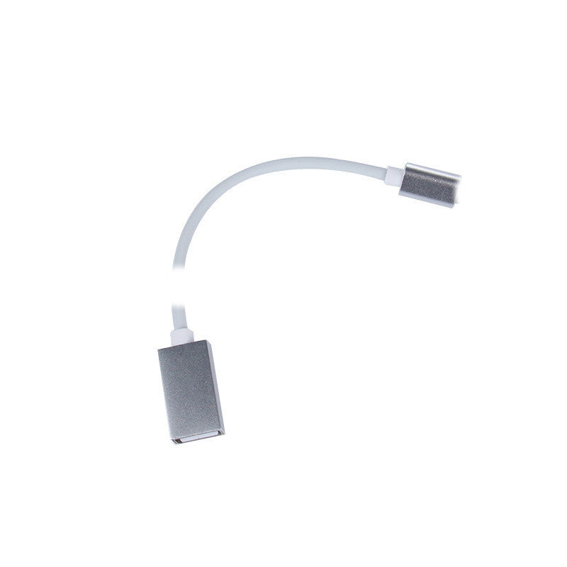 JMT-263562 USB to Lightning 8-Pin OTG Adapter Cable for iPhone - Compatible with iOS 10.2 and 14.3, 17CM Length, Durable Design