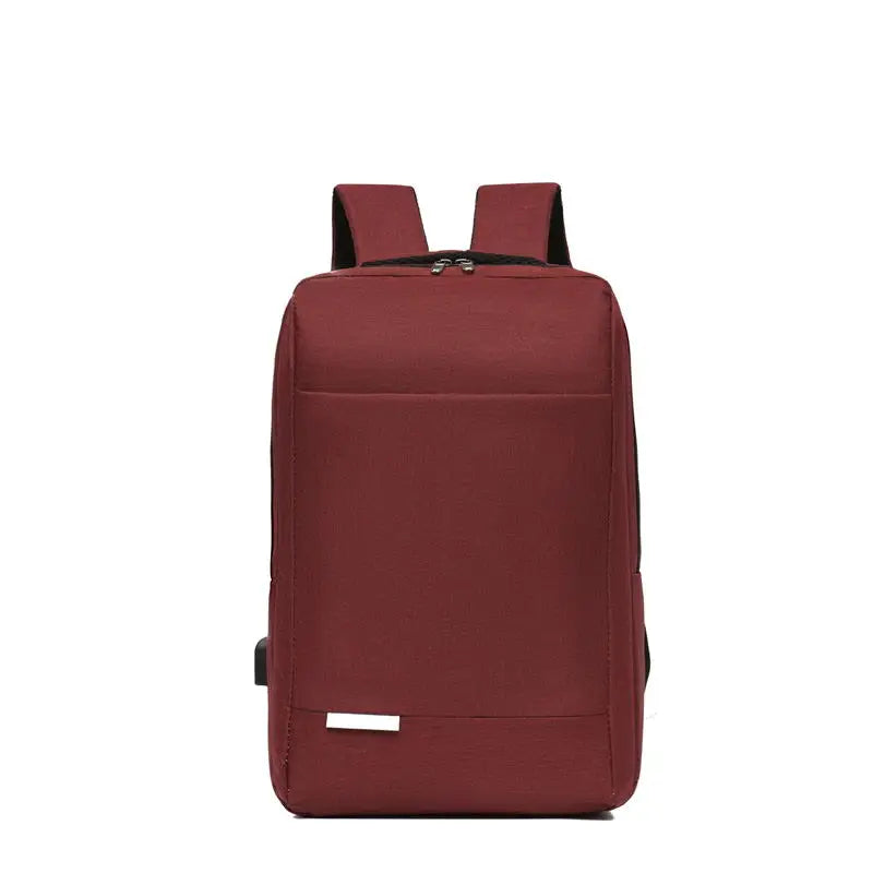 JMT-263562 Unisex Travel Backpack with USB Port and Waterproof Custom Polyester for Business and Laptop Use