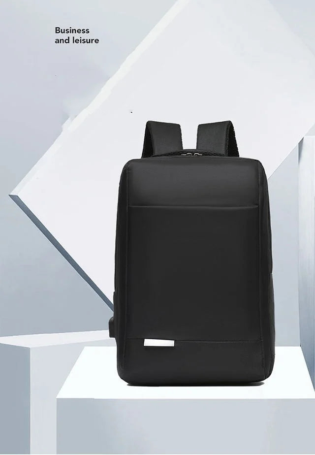 JMT-263562 Unisex Travel Backpack with USB Port and Waterproof Custom Polyester for Business and Laptop Use