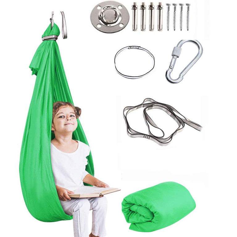 JMT-264458 Child-Friendly Elastic Hammock for Indoor and Outdoor Use