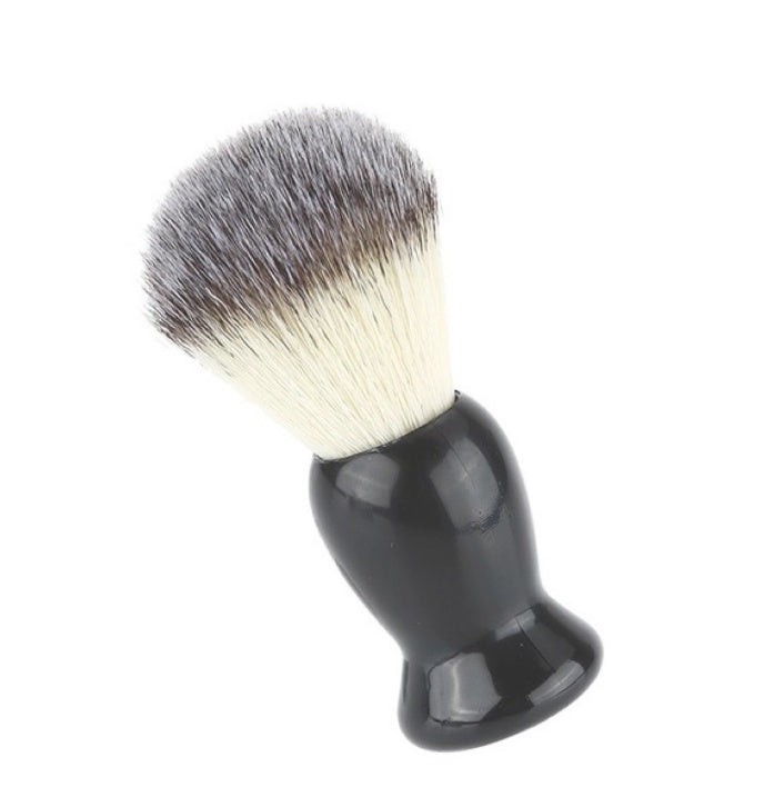 JMT-264778 Men's Non-Shedding Shaving Brush with Rubber Plastic Handle, 10CM Height