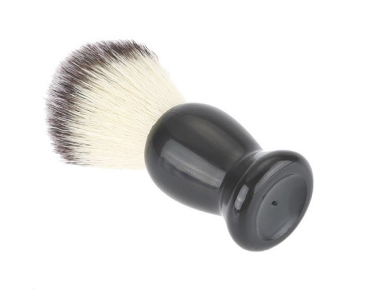 JMT-264778 Men's Non-Shedding Shaving Brush with Rubber Plastic Handle, 10CM Height