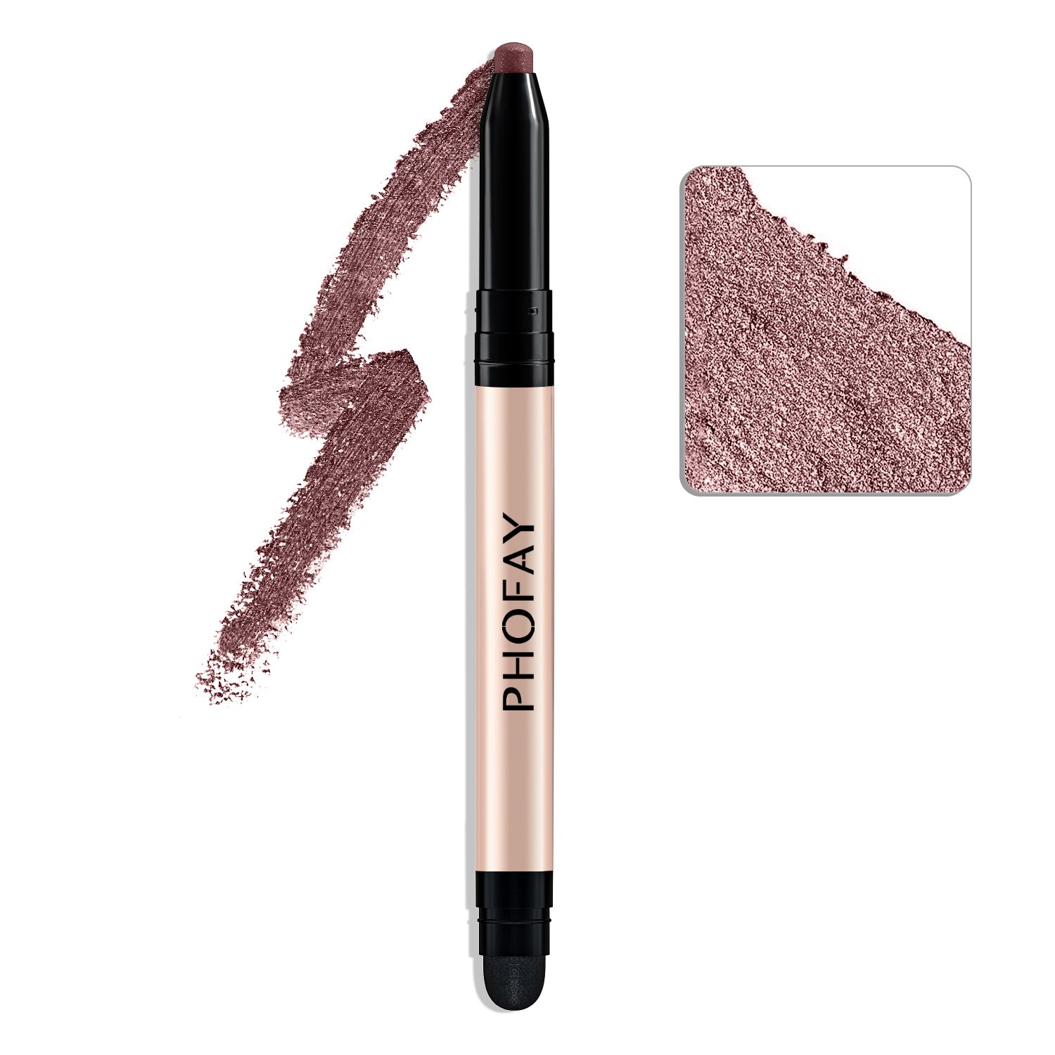 JMT-264970 PHOFAY Waterproof Eyeshadow Stick with Built-in Smudger for Easy Application