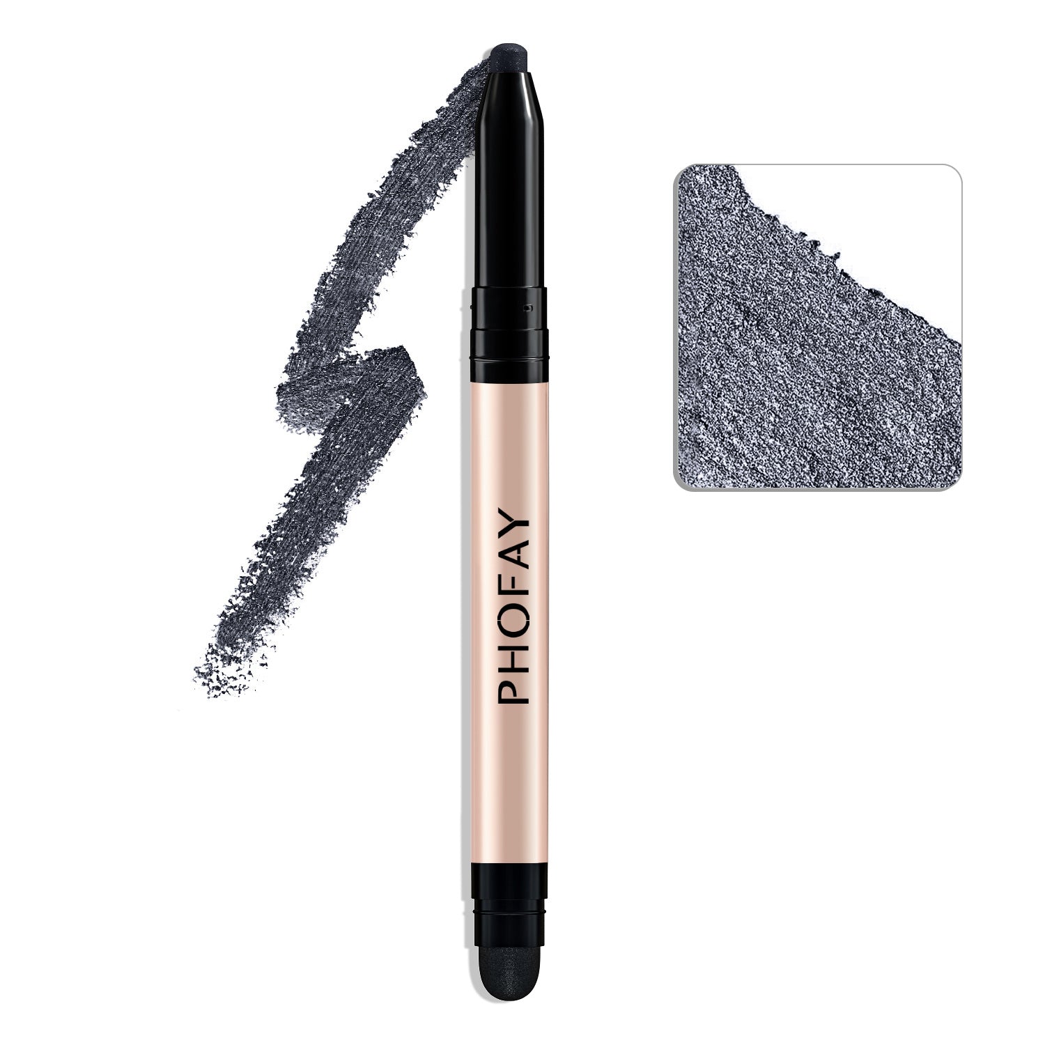 JMT-264970 PHOFAY Waterproof Eyeshadow Stick with Built-in Smudger for Easy Application
