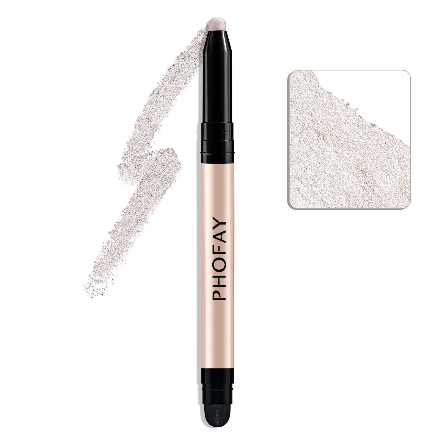 JMT-264970 PHOFAY Waterproof Eyeshadow Stick with Built-in Smudger for Easy Application